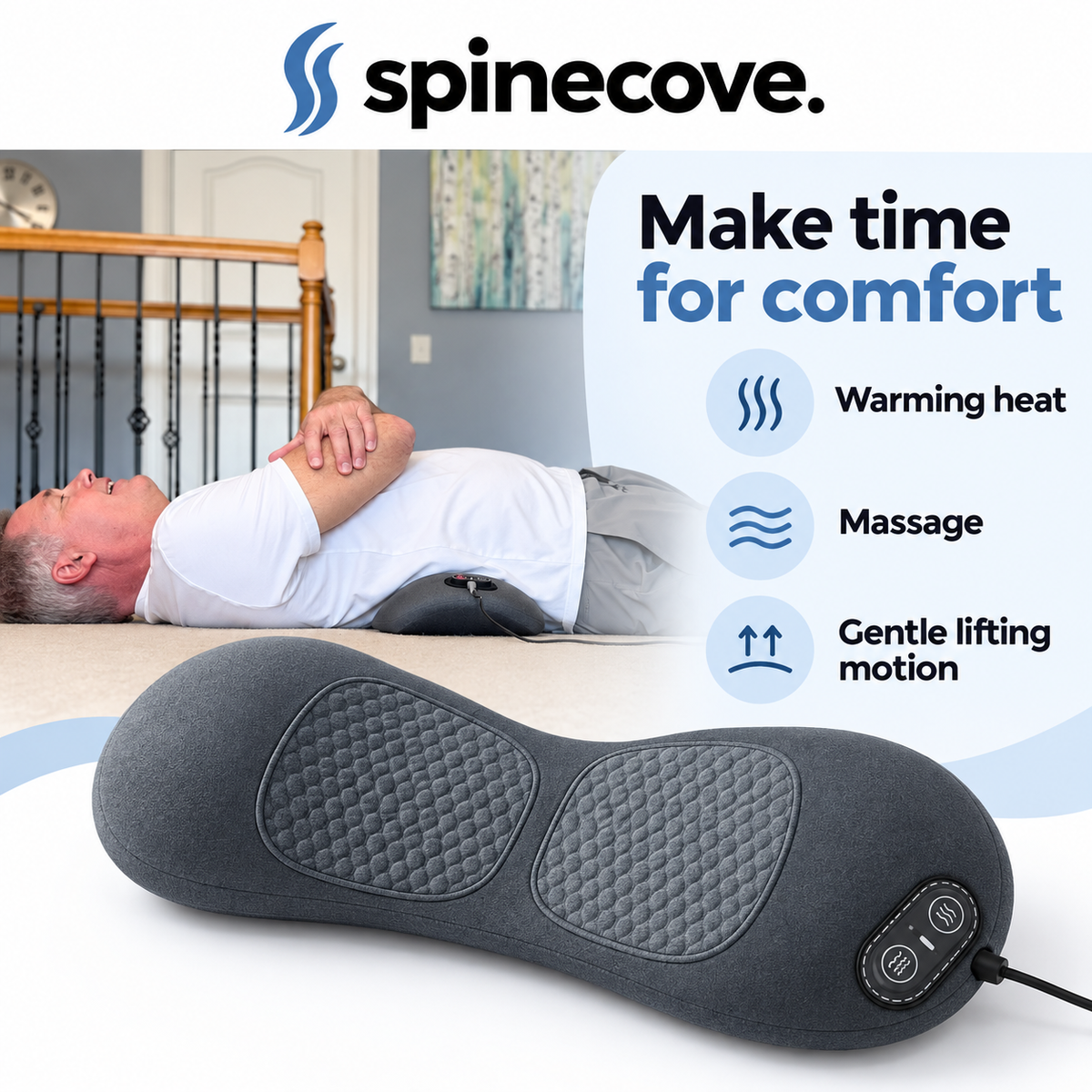 SpineCove 3-in-1 Back Massager