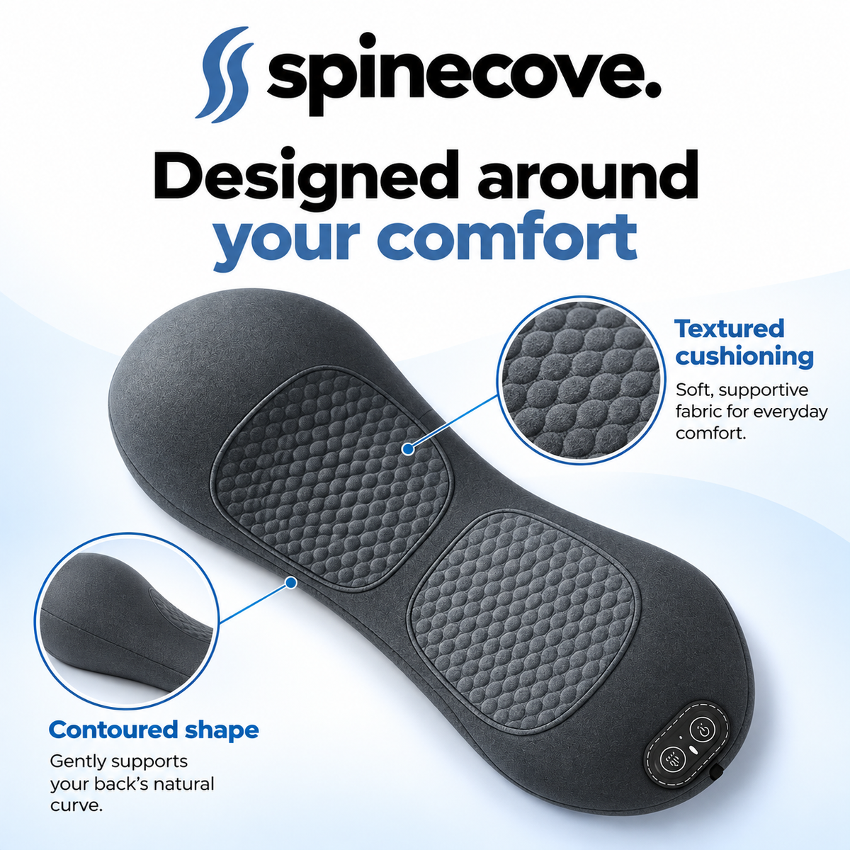 SpineCove 3-in-1 Back Massager