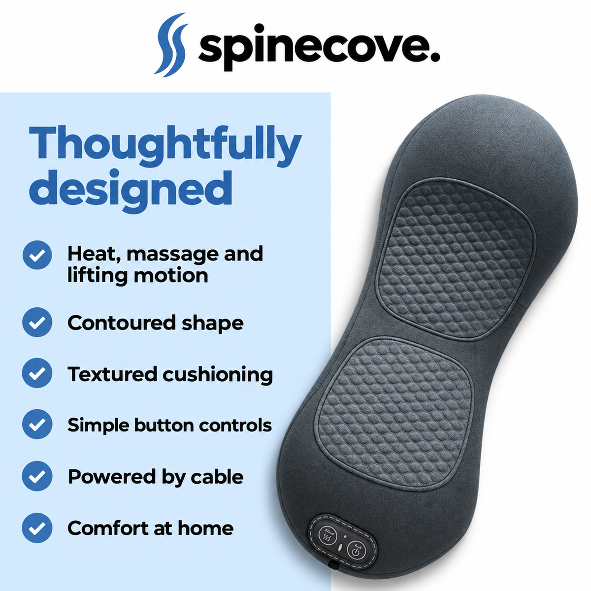 SpineCove 3-in-1 Back Massager